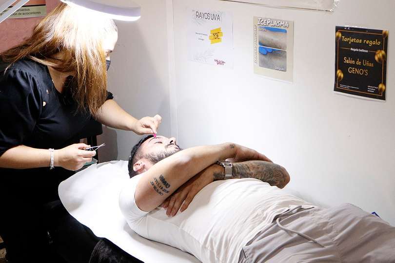 También hay posibilidad de recibir tratamientos de belleza