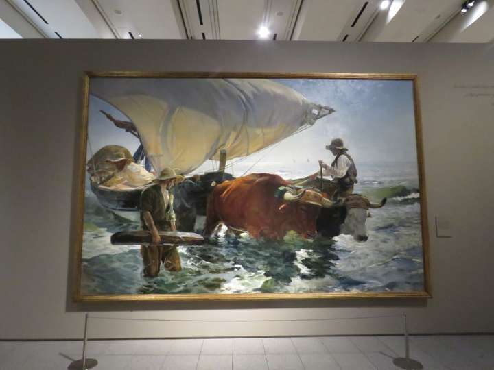 La vuelta de la pesca Valencia, verano 1894