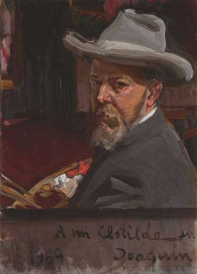 Autorretrato, Madrid, otoño de 1909