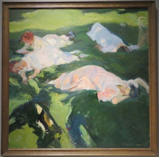 La siesta San Sebastián, verano de 1911