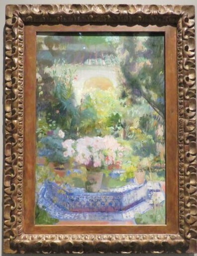 Patio de la Casa Sorolla. Madrid, primavera de 1917