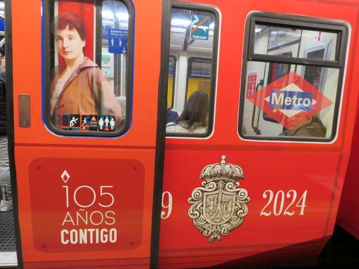 Metro de Madrid cumple 105 años