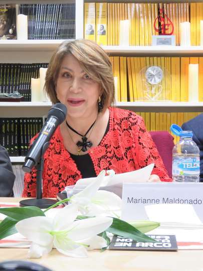 La autora, Marianne Maldonado