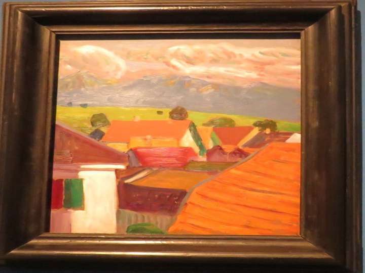 Vista desde la ventana de la posada Griesbräu, 1908