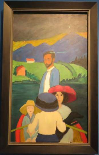 Paseo en barca, 1910