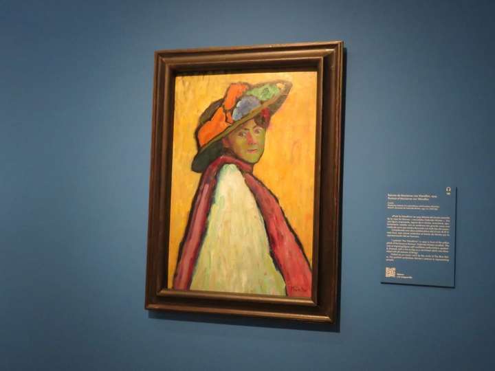 Retrato de Marianne von Werefkin, 1909