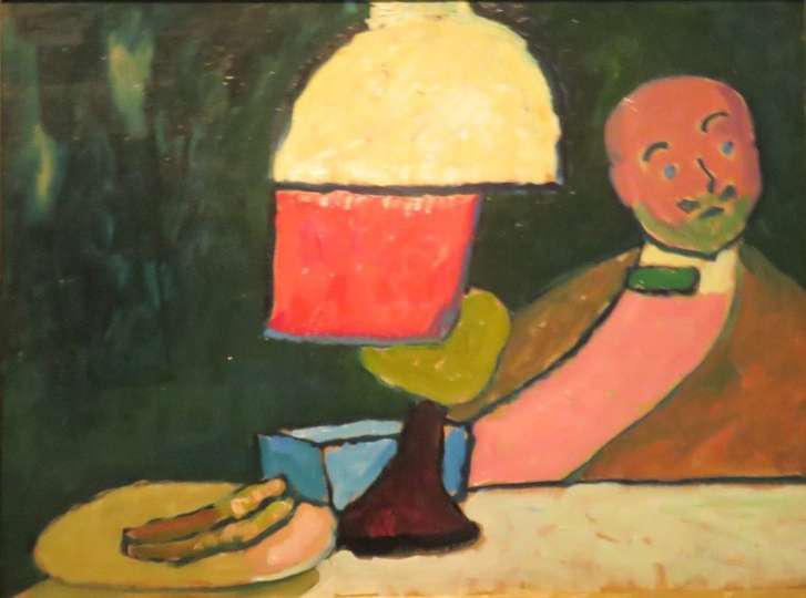 Escuchando (Retrato de Jawlensky), 1909