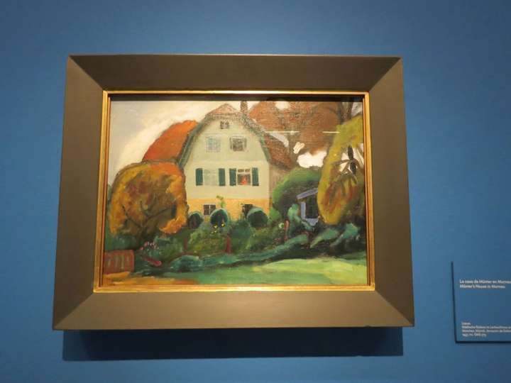 La casa de Münter en Murnau, 1931