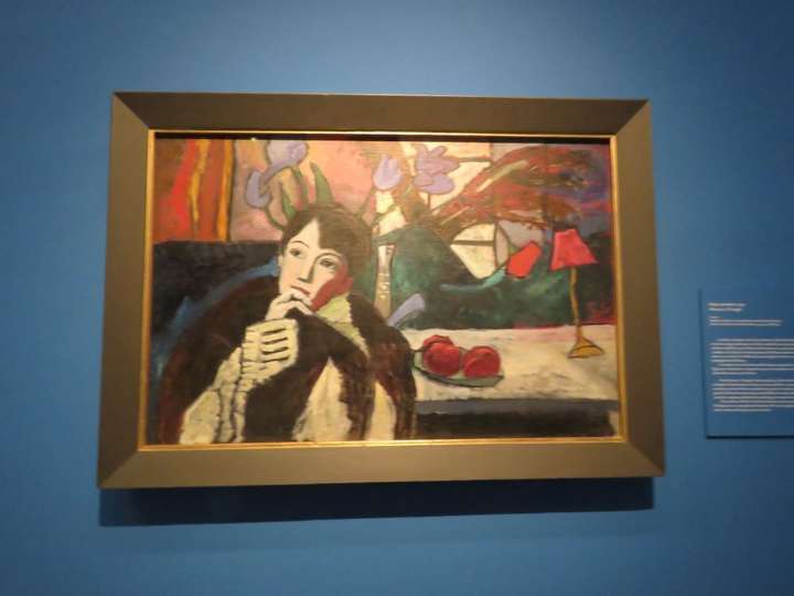Mujer pensativa, 1917