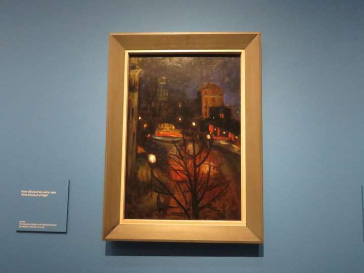 Porte d’Auteuil de noche, 1929