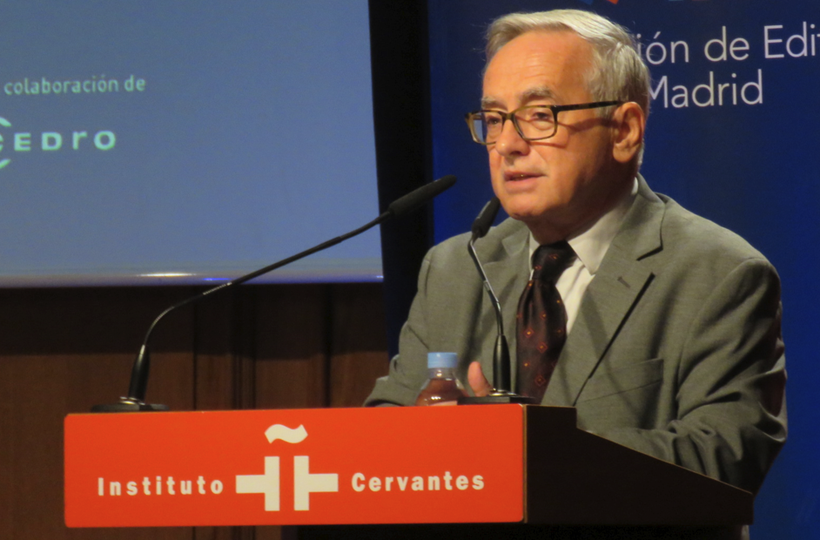 Manuel González , presidente de la Asociación de Editores de Madrid