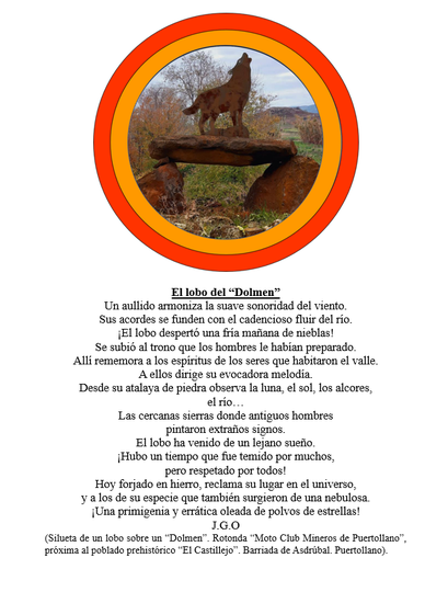 Poesía 'El lobo del Dolmen'