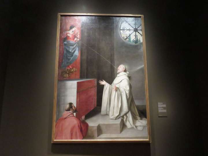La lactación de san Bernardo Alonso Cano Óleo sobre lienzo 1645-52 y 1657-60