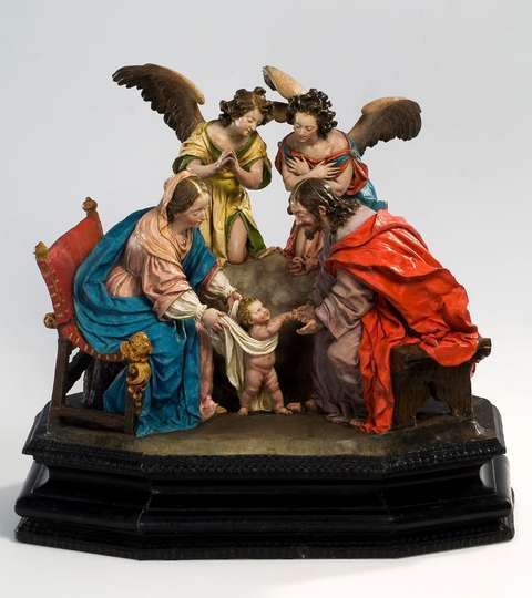 Los primeros pasos de Jesús Luisa Roldán, La Roldana Terracota policromada h. 1692-1704