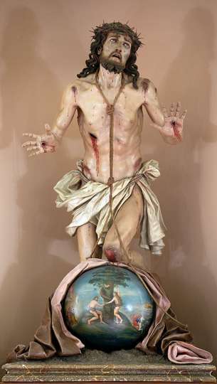 Cristo del Perdón Luis Salvador Carmona Madera policromada y postizos 1756
