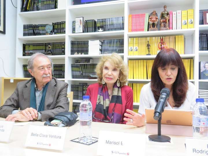 José Luis Marín Aranda; Bella Clara Ventura y Marisol Esteban