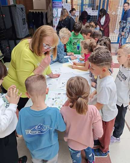 Mesa medioambiental en el CEIP 'Virgen del Socorro'