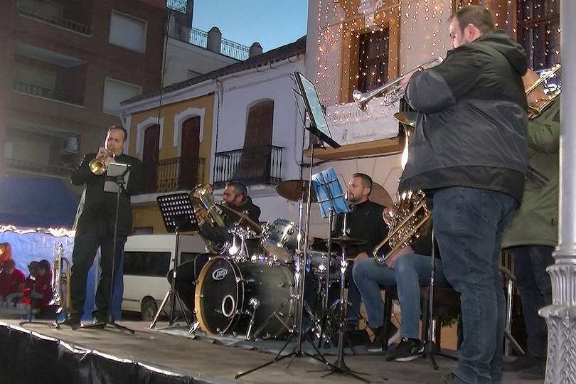 Wonder Brass, animando la tarde de encendido navideño