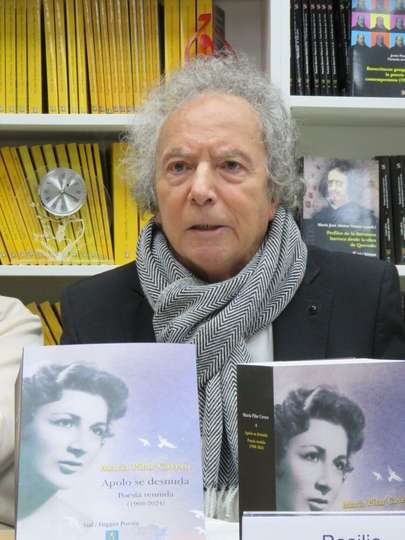 Francisco Gutiérrez Carbajo, catedrático de la UNED, director del Aula literaria y autor del estudio que introduce la obra
