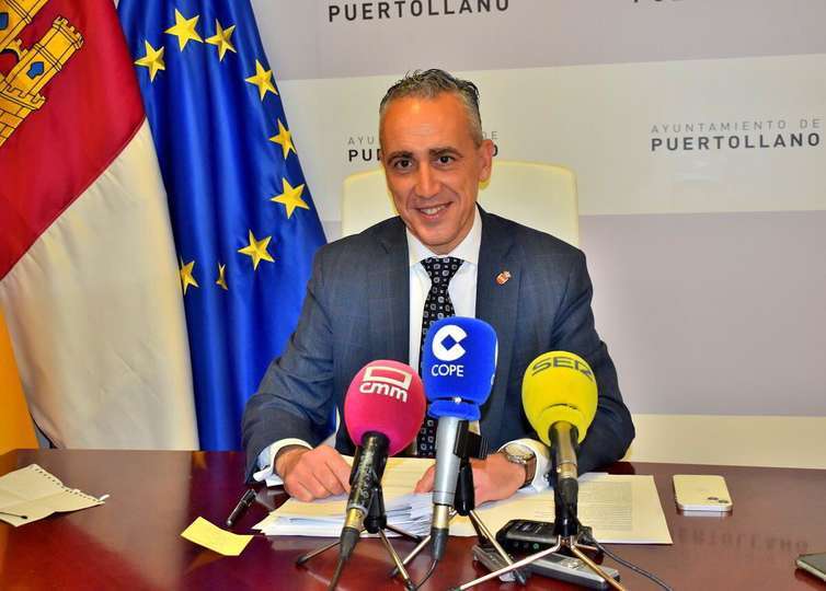 El alcalde de Puertollano, Miguel Ángel Ruiz