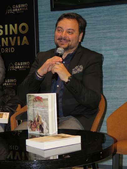 El autor, David Felipe Arranz, filólogo, periodista y profesor de la Universidad Carlos III de Madrid