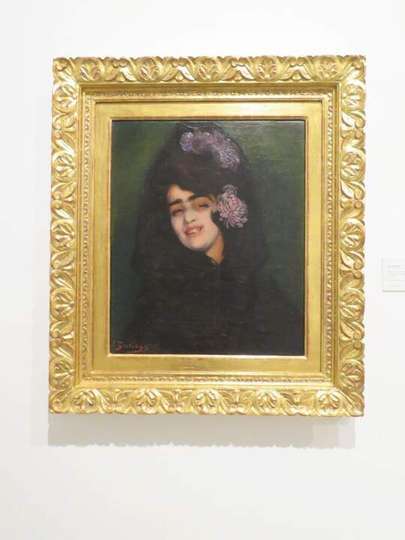 Ignacio Zuloaga. Retrato de su prima Cándida