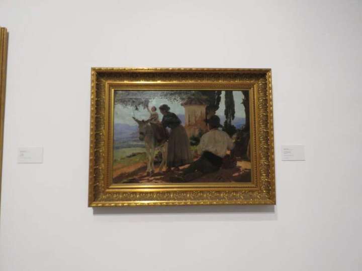 Antonio Fillol. Escena de la huerta