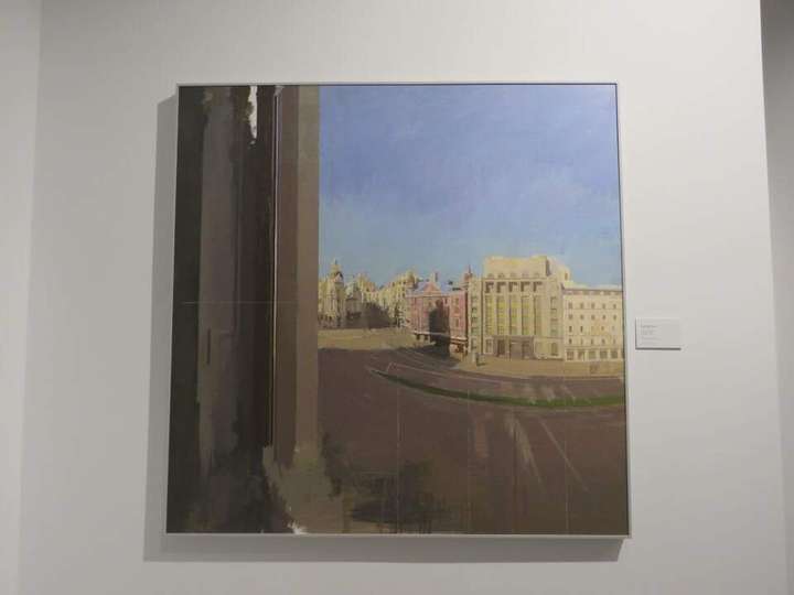 Antonio López García. Gran Vía en invierno
