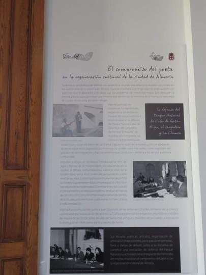 El compromiso del poeta con la regeneración cultural de la ciudad de Almería