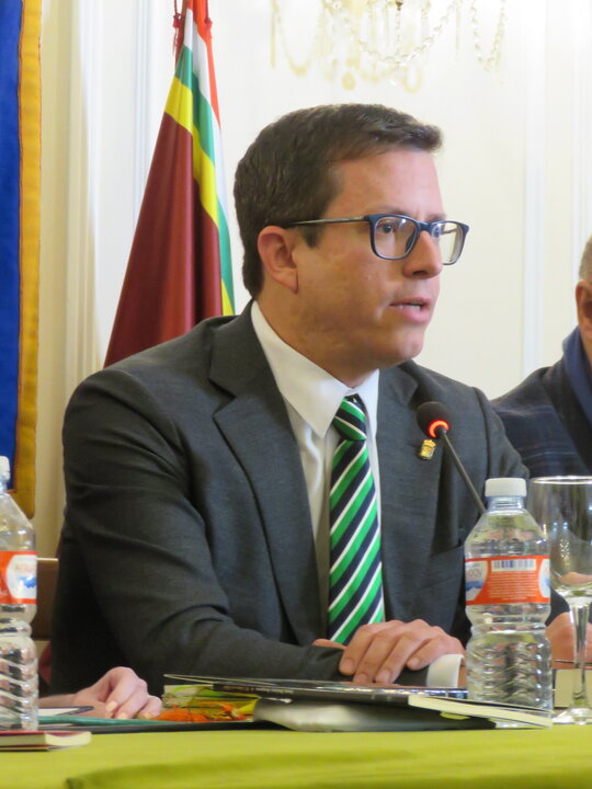 José Antonio Rupérez Caño, Presidente del Centro Riojano de Madrid
