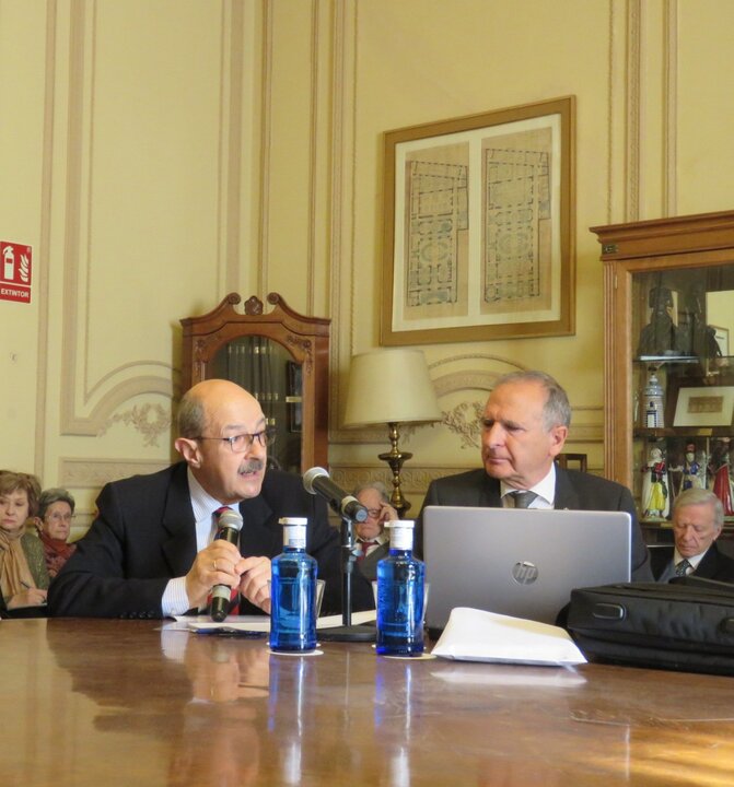 Juan Campins Miralles y Jesús Alberto García Riesco