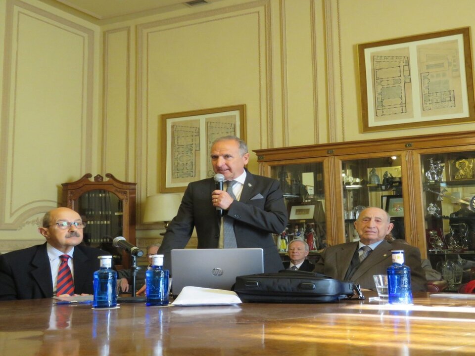 Juan Campins Miralles; Jesús Alberto García Riesco y Andrés Valverde