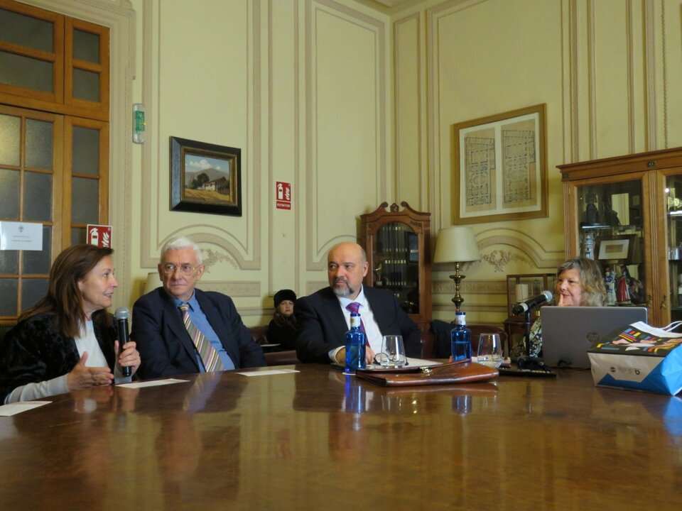 Consuelo Naranjo Orovio, Miguel Ángel Puig-Samper, Basilio Rodríguez Cañada y Pilar Domínguez Prats