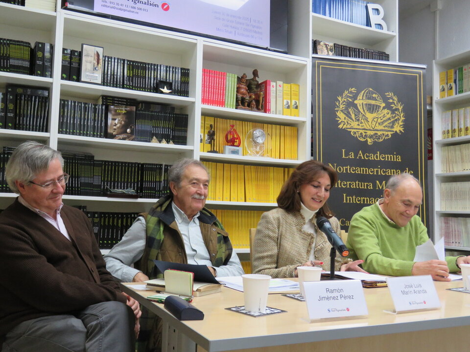 Ramón Jiménez Pérez; José Luis Marín Aranda; María del Carmen Aranda y Eduardo Velázquez González
