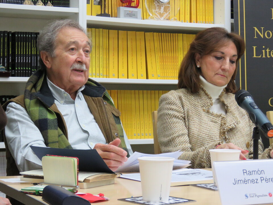 María del Carmen Aranda y José Luis Marín Aranda, que dirigieron esta primera edición y dirigirán las sucesivas del Ciclo literario Academia Norteamericana de Literatura Moderna Internacional (ANLMI)