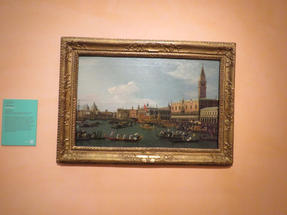 Canaletto. Il Bucintoro, hacía 1745-1750
