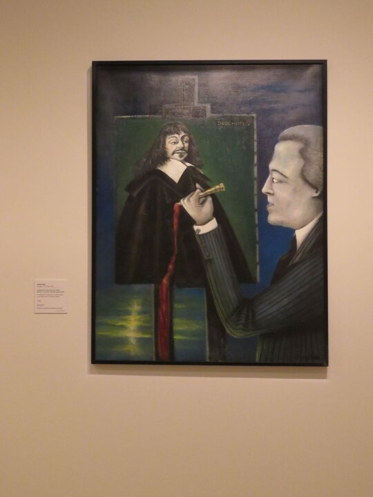 Rachel Baes. Asesinato del Descartes por André Breton o la nueva toma de inconsciencia, 1956