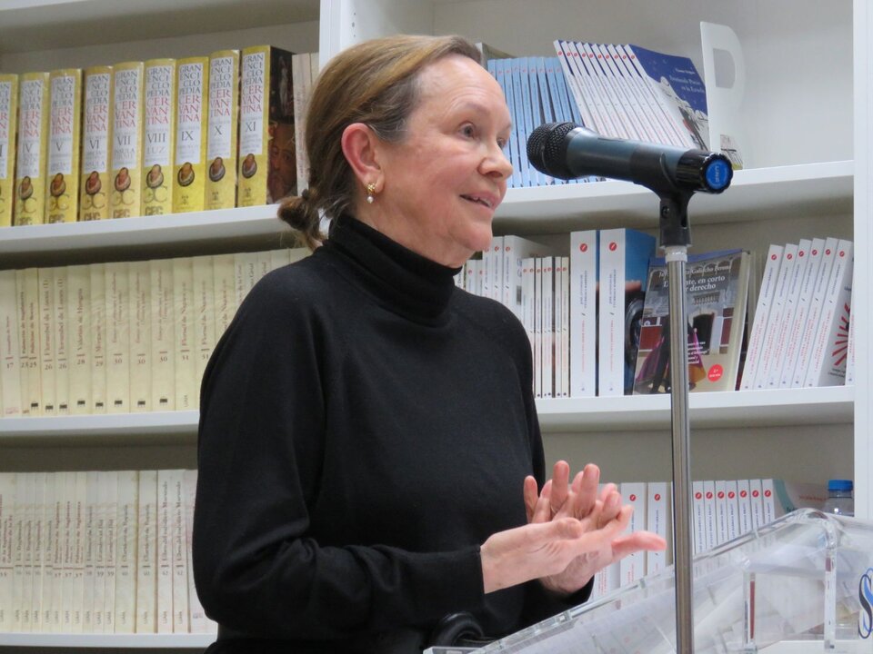 La escritora Clara Sánchez