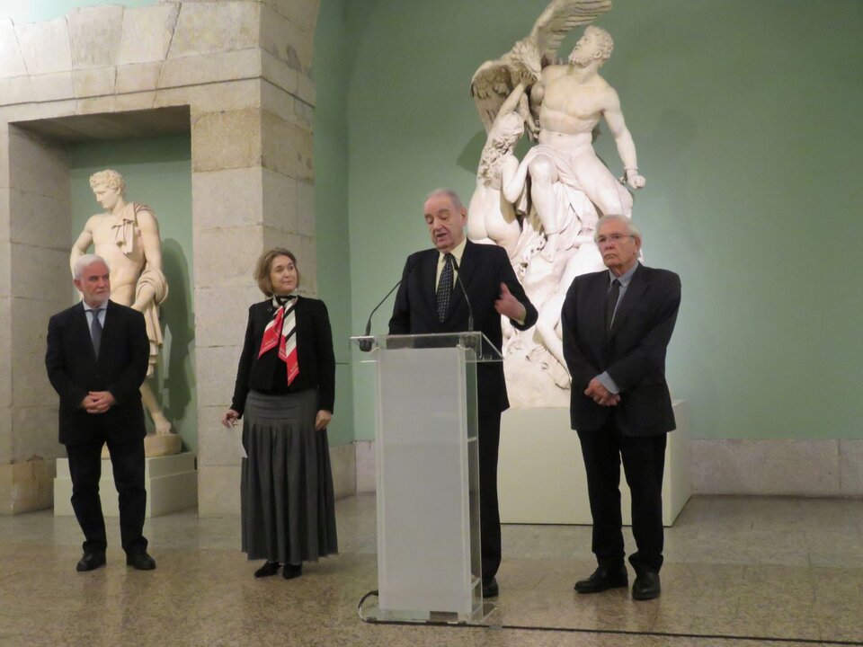 Javier Blas; Marta Rivera de la Cruz; Tomás Marco y Víctor Nieto
