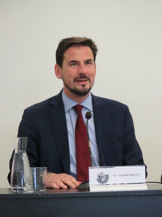 El director del Círculo de Bellas Artes, Valerio Rocco