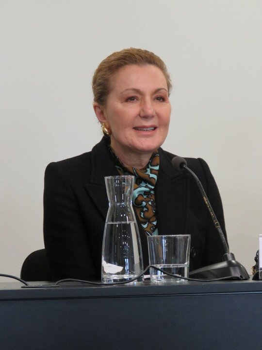 Aglaía Balta, embajadora de la República Helénica