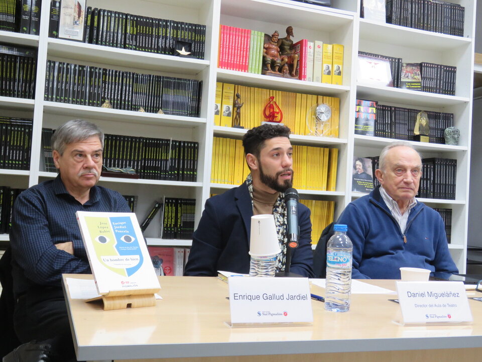 Enrique Gallud Jardiel; Daniel Migueláñez y José María Torrijos