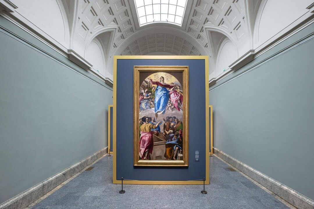 Imagen de las salas de la exposición “El Greco. Santo Domingo el Antiguo”