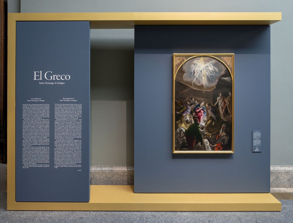 Imagen de las salas de la exposición “El Greco. Santo Domingo el Antiguo”
