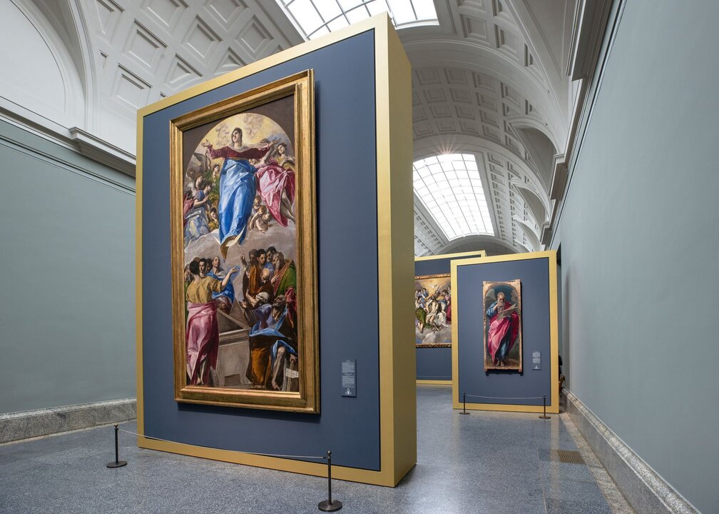 Imagen de las salas de la exposición “El Greco. Santo Domingo el Antiguo”