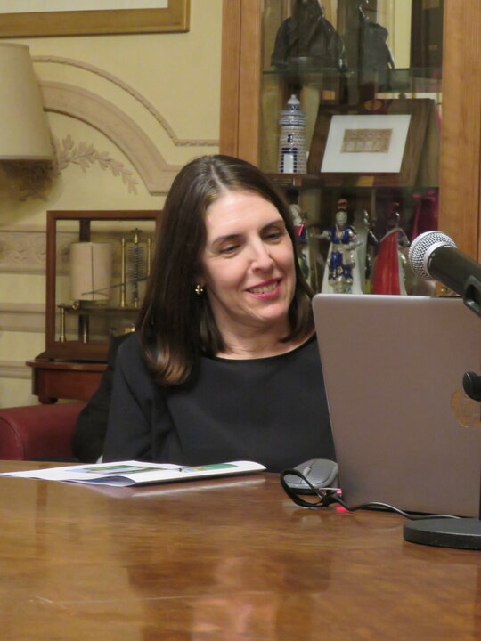 Rosa María Fernández Saiz, Concejala de Cultura del Ayuntamiento de Logroño