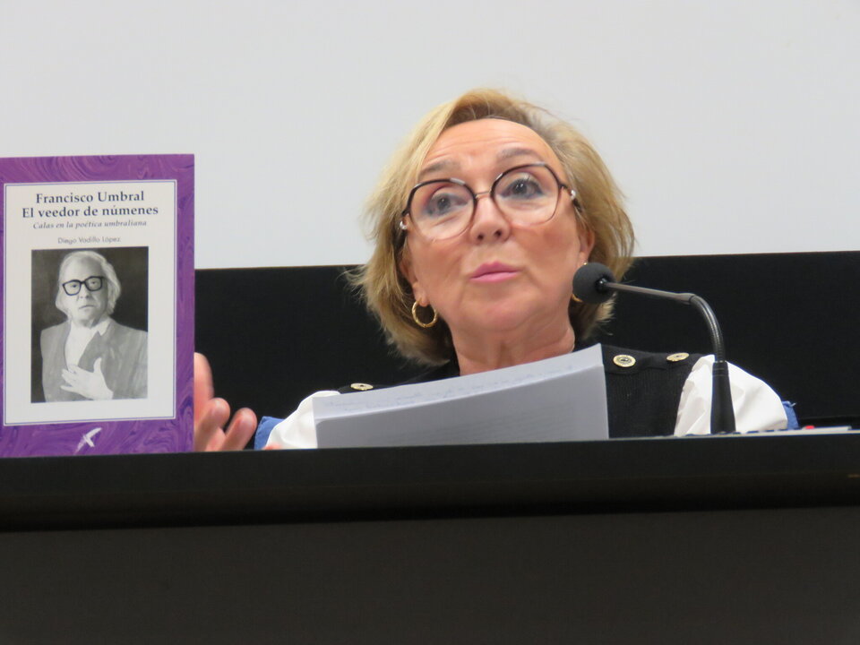 La profesora María Pilar Regidor Nieto
