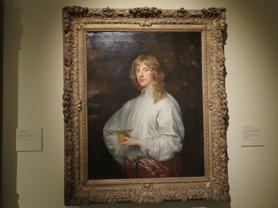 Anton van Dyck. Retrato de James Stuart, duque de Lennox y primer duque de Richmond con los atributos de París, 1633-1634