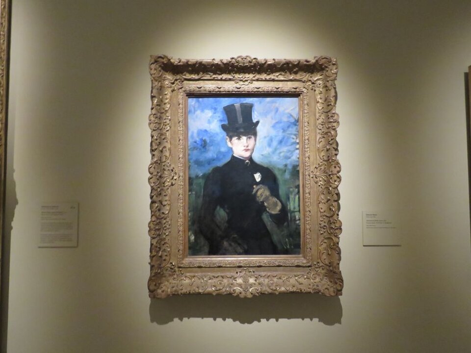 Édouard Manet Amazona de frente, hacia 1882