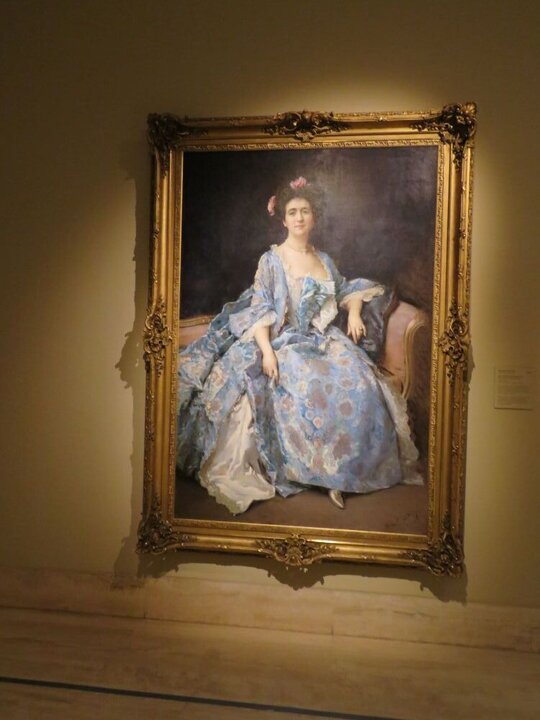 Raimundo de Madrazo María Hahn, esposa del pintor, 1901